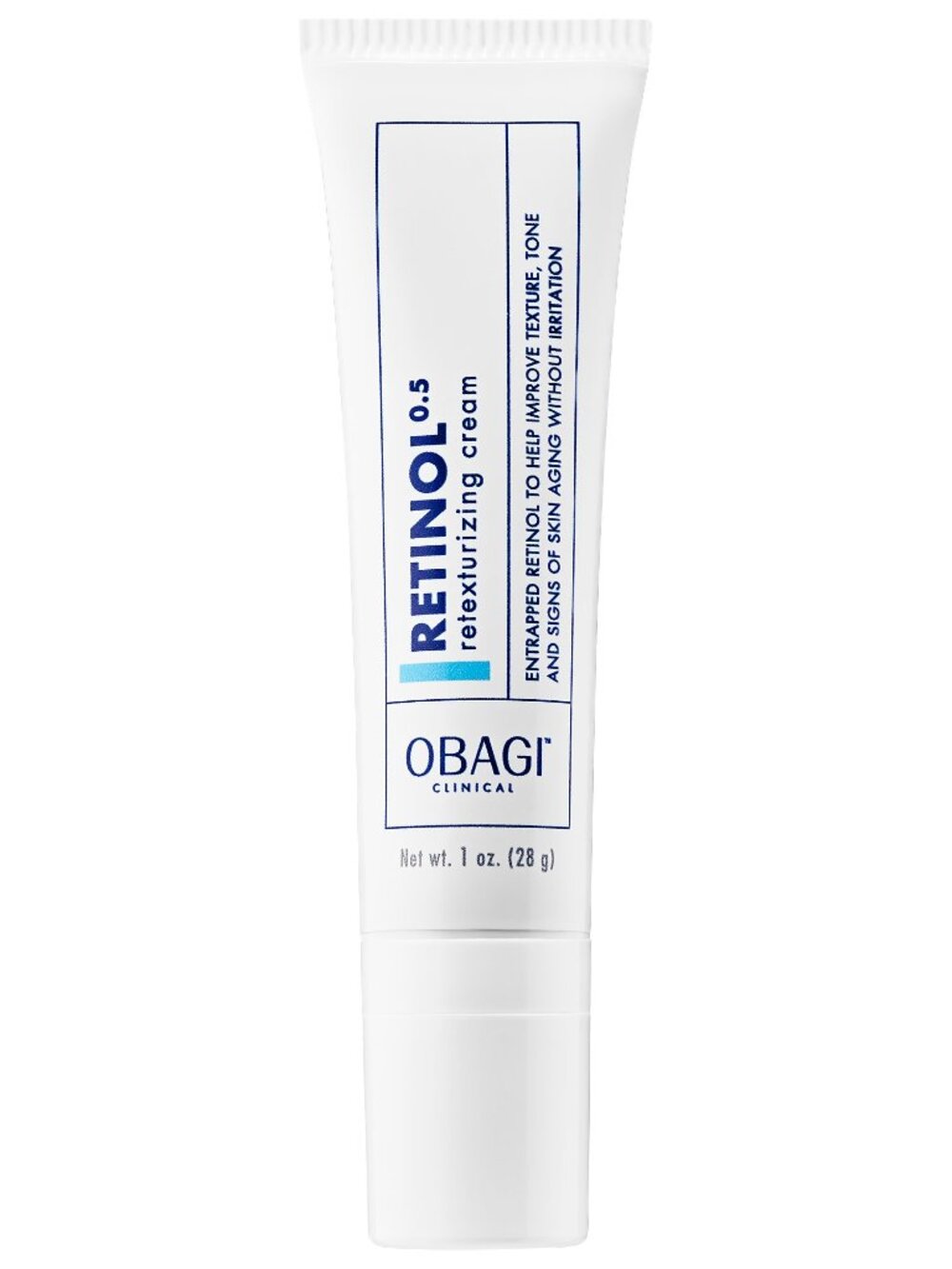 MSRP $79 – Obagi Retinol 0.5 Retexturizing Cream – 1 oz / 28 g – NIB
